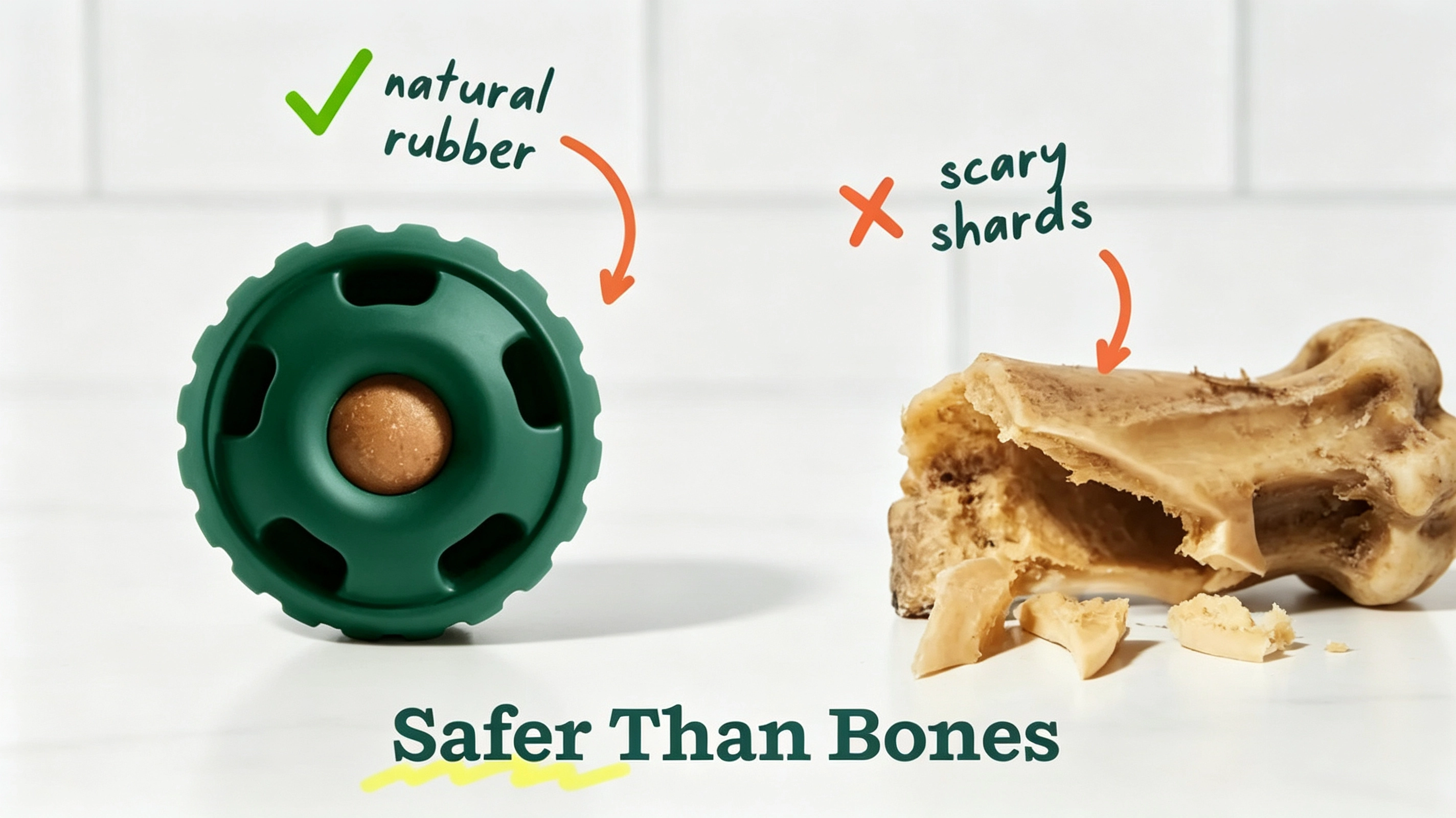 Dog Treat Dispensing Toy (Freezable Mold Included)