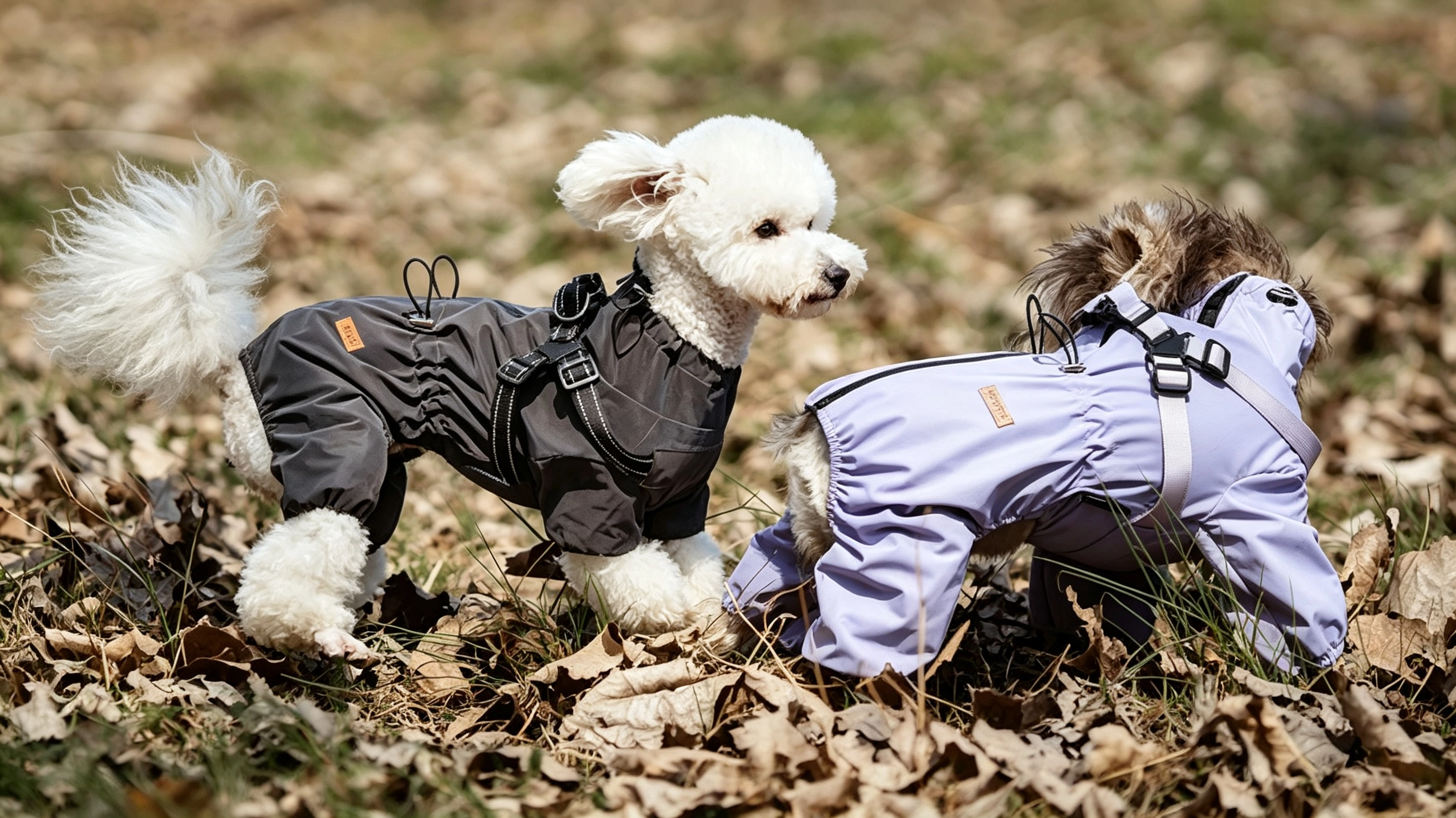 4-leg-dog-raincoat-built-in-harness-small-breeds