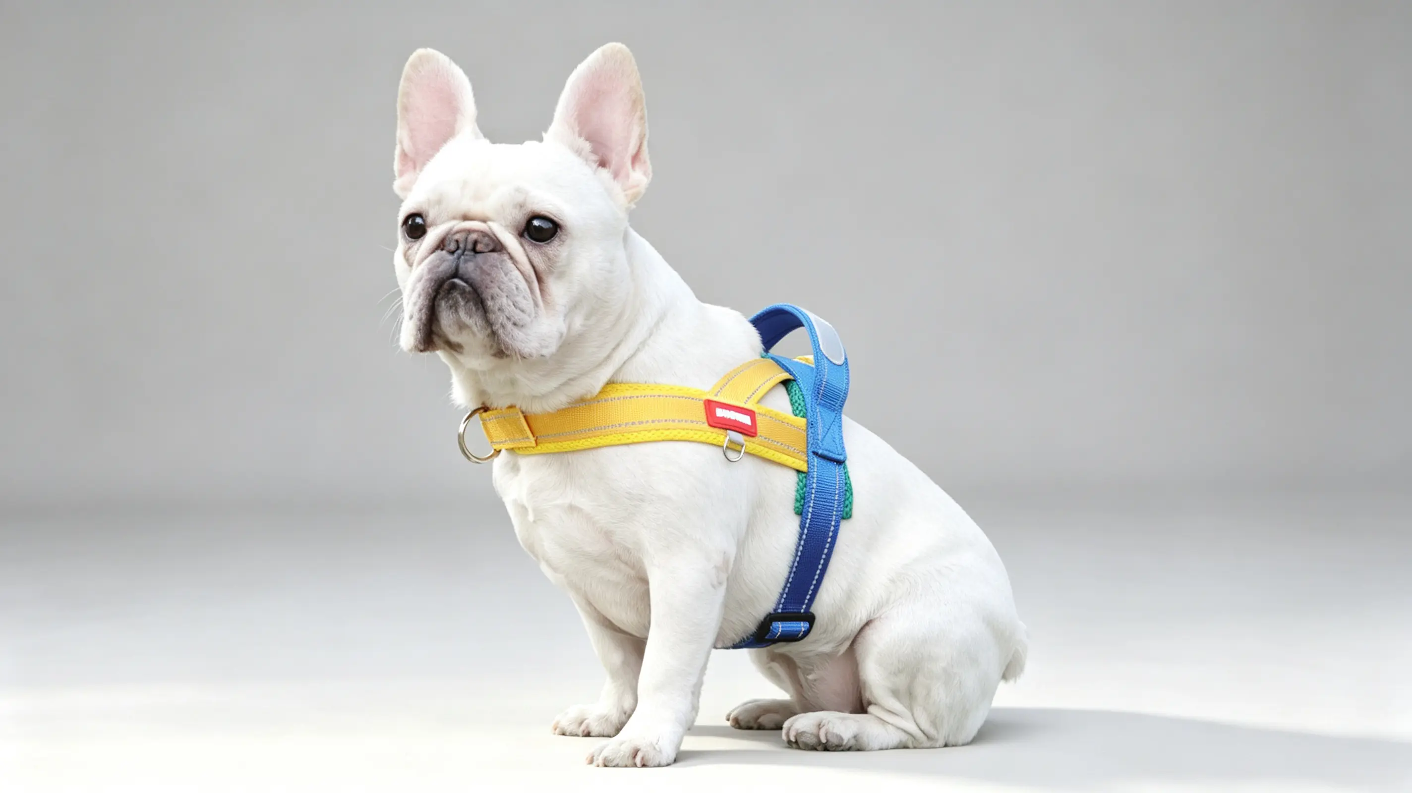 No-Pull Dog Harness – Arch Handle, Side D-Ring & Safety Clip