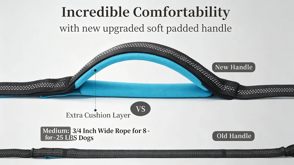 hands-free-dog-leash-double-bungee-shock-absorber-waist-belt