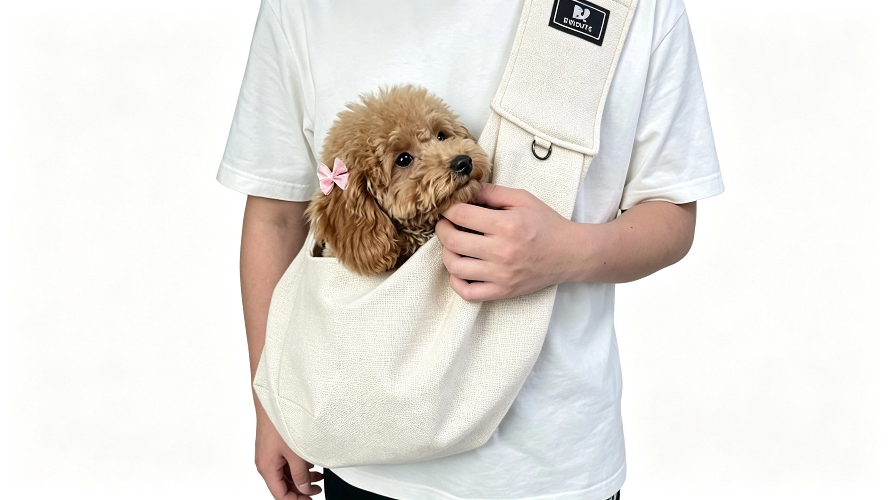 Hands-Free Pet Sling Carrier – Machine Washable, Multi-Scene