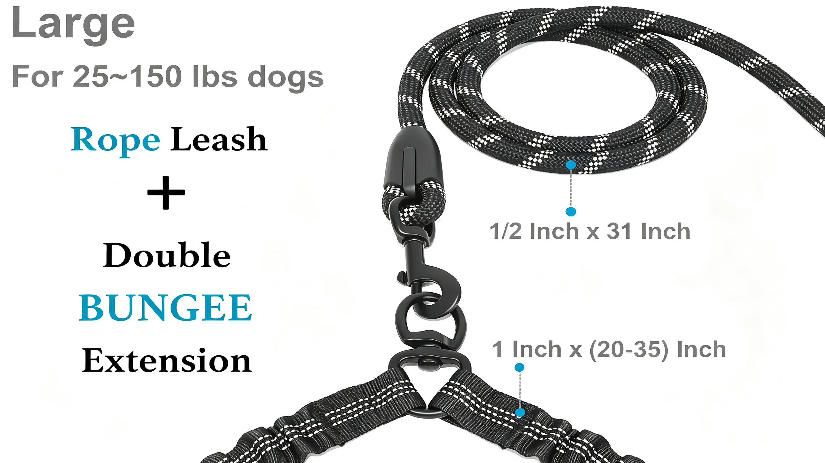 double-dog-leash-bungee-padded-reflectiv