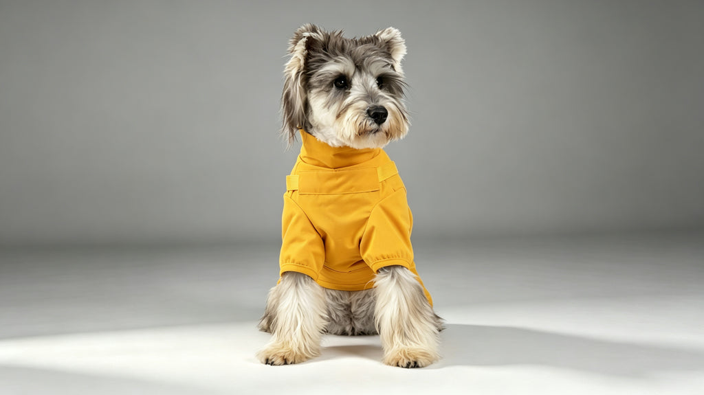 Waterproof Dog Raincoat – Harness Hook, Reflective Strip, Breathable Lining